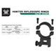 product variation VORTEX Hunter 30mm Scope Rings (30MRNG-H) image