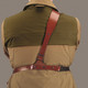 product variation GALCO Great Alaskan Ruger 45 Blackhawk 4 5/8in RH Tan Shoulder Holster System (GA142) image