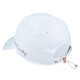 BLACK CLOVER Hollywood 1 White/Metalic Rose Gold Hat (BC00H10541-ADJ)