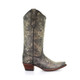 product variation CORRAL Womens Black Crackle/Bone Embroidery Boots (L5048-LD) image