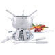 SWISSMAR Bienne 11 Pc Stainless Steel Fondue Set (F66917)