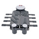 product variation SWISSMAR Swivel 8-Person Raclette Grill with Aluminum/Granite Plate (KF-77073) image