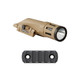 product variation INFORCE WML White Gen2 400 Lumens Flat Light With Magpul M-Lok 2.5in Rail (W-06-1+MAG590) image