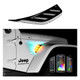 product variation XKGLOW XKchrome Jeep Air Vent Light RGB + Amber Turn Signal And Running (XK-VENT-RGB-KIT) image