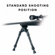 product variation SWAGGER SFR10 Flex to Rigid Quick Detach 6 to 10.5in Bipod (BP-SFR10) image