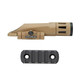 product variation INFORCE WMLx White/IR Gen2 Flat Dark Earth Light with MAGPUL M-LOK 2.5in 5 Slot Aluminum Rail (WX-06-2+mag590) image