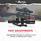 product variation BURRIS RT-6 1-6x24mm 30mm Tube Ballistic AR Reticle Riflescope with FastFire 3 & P.E.P.R. Mount (200475) image