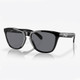 product variation OAKLEY Frogskins Polished Black Frame/Grey Lenses Sunglasses (24-306) image