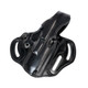 product variation GALCO Cop 3 Slot Strongside/Crossdraw RH Black Belt Holster For Glock 19 w/wo Red Dot (CTS226RB) image