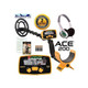 product variation GARRETT Ace 200 Metal Detector with Waterproof Search Coil and Treasure Sound Headphone (1141070+1612500) image