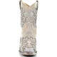 product variation CORRAL Women's White Glitter Inlay/Crystals Ankle Boot (A3550-LD) image