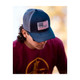product variation LEUPOLD Leupold Flag Navy/Gray Trucker Hat (179858) image
