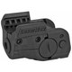 product variation LaserMax GS-LTN-R Lightning red GripSense laser mounted on a pistol accessory rail image