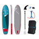 STARBOARD 11'2" x 31+" iGo Zen Single Chamber Inflatable SUP Board with Paddle (2020210401002)