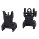 product variation WILLIAMS Blackout Picatinny Rail Folding Sight Set (655133) image