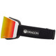 DRAGON Unisex RVX MAG OTG Split/Lumalens Red Ion Goggles with Bonus Lens (1097656005)