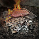 product variation GRITR Titanium Grill Mesh For Outdoor Camp Cooking w/ Hanging Hooks, Tongs, Case image