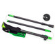 WHITEWOODS Side Arm 5-piece Telescopic 7075 Aluminum Green Ski Pole (SAA)