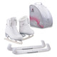 product variation JACKSON ULTIMA Finesse Women Figure Ice Skates Youth 12 Size (JS181) With Guardog Skate Guards/Jackson Skate Bag (JL350) image