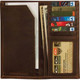 DRAKE Leather Checkbook Wallet (DA7007-LEA)