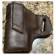 CROSSBREED Testament Brown RH Holster For 1911 Without Rail For Glock 17,19,23,45 (D-TMNT-R-1209-BR)