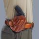product variation GALCO Combat Master Colt 3in 1911 Right Hand Leather Belt Holster (CM424) image