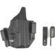 product variation L.A.G. Tactical Defender Fits Glock 17/22/31 Right Hand OWB/IWB Black Kydex Holster (1013) image