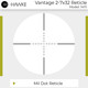 product variation HAWKE Vantange AO 2-7x32mm 1in Riflescope (14111) image