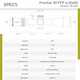 product variation HAWKE Frontier 30 FFP 4-20x50 Mil Pro IR Black Riflescope (18530) image