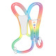 product variation AMPHIPOD Xinglet Optic Beam Lite USB Rechargeable Wild Rainbow Hi-Viz/Reflective Vest (457-29) image