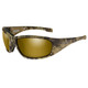 WILEY X Boss Polarized Venice Gold Mirror Lens Kryptek Highlander Frame Sunglasses (CCBOS12)