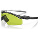 product variation OAKLEY SI Ballistic M-Frame 3.0 Strike Black Eyewear with Laser FMV Lenses (OO9146-4932) image