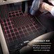 product variation 3D MAXPIDER Kagu Black All-Weather Floor Mats For Chevrolet Corvette 2015-2019 (L1CH07811509) image