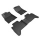 product variation 3D MAXPIDER Kagu Black All-Weather Floor Mats For Toyota Tacoma Double Cab 2018-2021 (L1TY25101509) image