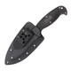 product variation SPYDERCO Jumpmaster 2 4.48in SpyderEdge Blade/FRN Black Fixed Knife (FB24SBK2) image