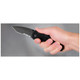 KERSHAW Blur 3.4in Tanto Serrated Folding Knife (1670TBLKST)