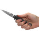 KERSHAW Launch 8 Stiletto 3.5in Black Folding Knife (7150)