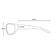 BOLLE Anaconda Navy Crystal Matte/Volt+ Offshore Polarized Lenses Sunglasses (BS027003)