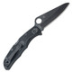 SPYDERCO Pacific Salt 2 3.78in H-2 Black Plain Blade Black FRN Handle Folding Knife (C91PBBK2)