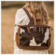STS Cowhide Diaper Bag (STS-38362)