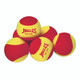 ONCOURT OFFCOURT Jingle Bell Red Foam Training Tennis Balls, Set of 6 (BQJ6)