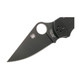 SPYDERCO Para 3 2.95in G-10 Black/Black Blade Folding Knife (C223GPBK)