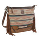 STS Palomino Millie Multi-Light Pink Serape Mail Bag (STS-30277)