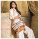 STS Palomino Millie Multi-Light Pink Serape Mail Bag (STS-30277)