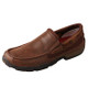 TWISTED X Mens Slip-on Driving Brown Moccasins (MDMS009)