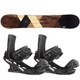 product variation HEAD Transit 162 Snowboard With FX One LYT Brown M Snowboard Binding image