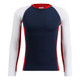 product variation SWIX Men's RaceX Dark Navy L Bodywear LS Shirt and SWIX Men's RaceX Swix Red L Bodywear Pants image