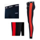 product variation SWIX Men's RaceX Dark Navy L Bodywear LS Shirt and SWIX Men's RaceX Swix Red L Bodywear Pants image