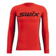 SWIX Men's RaceX Swix Red XL Bodywear LS Shirt and SWIX Men's RaceX Swix Red XL Bodywear Pants