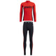 product variation SWIX Mens RaceX Bodywear Halfzip Swix Red Size L Shirt And SWIX Mens RaceX Bodywear Pants Swix Red Size L image